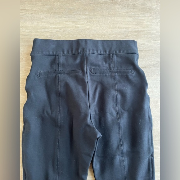 Spanx The Perfect Pant Womens Medium Black Ankle Back Seam Skinny Ponte Pull On - Picture 9 of 10